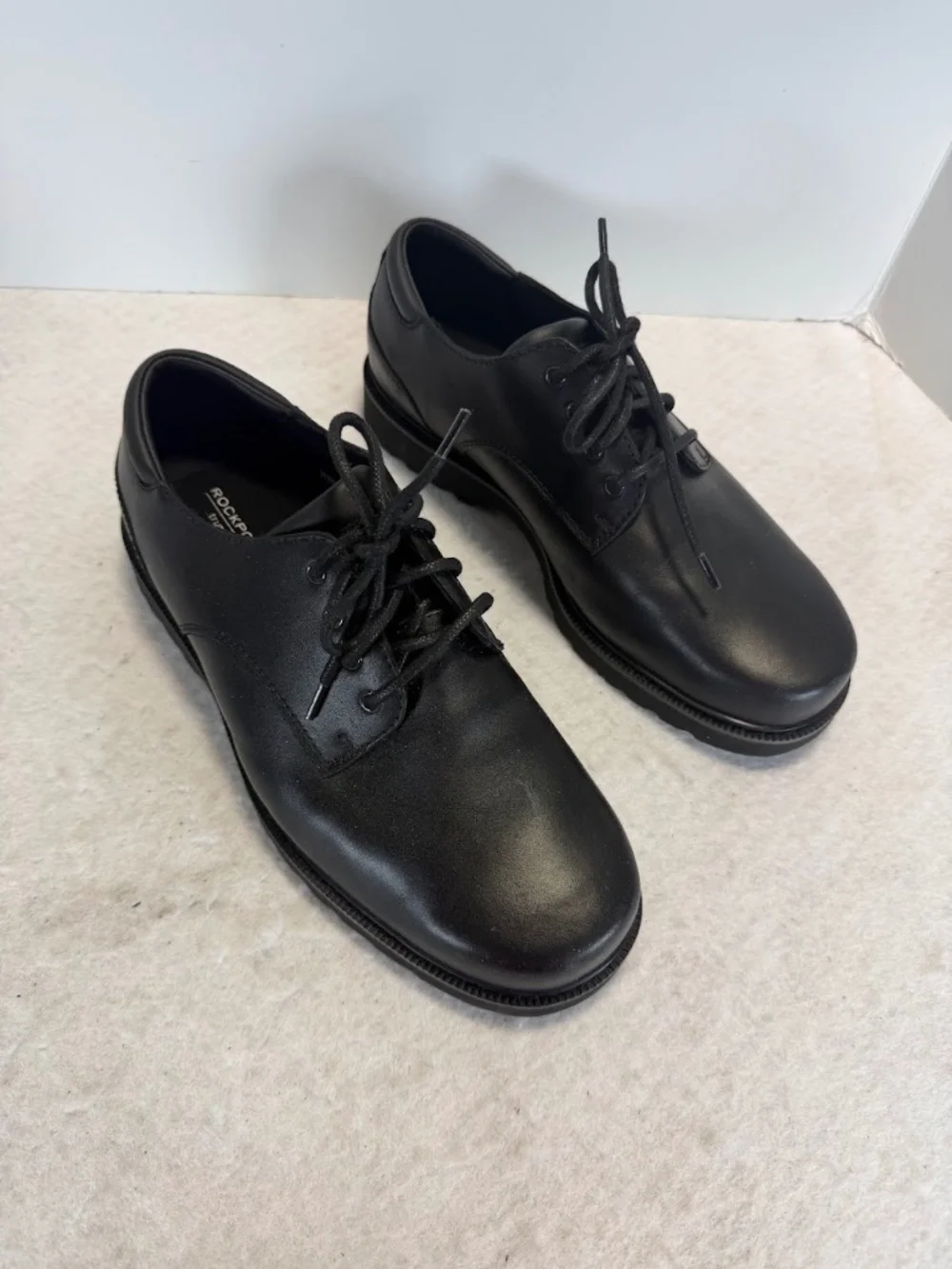 Rockport Northfield Hydro Shield Waterproof Mens 10XW Black Leather Shoes